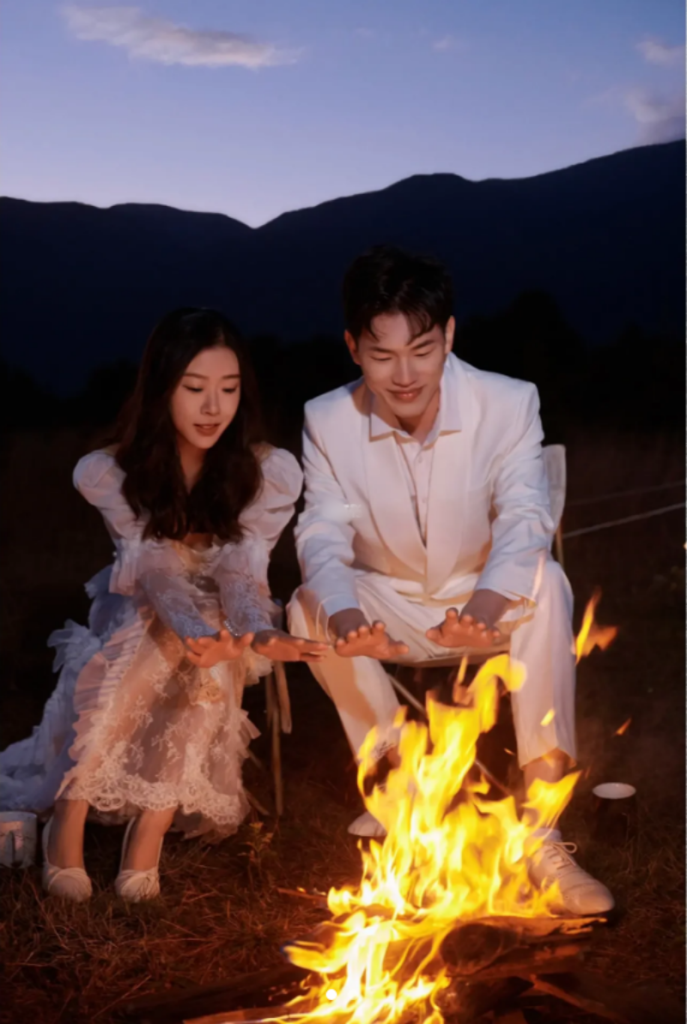 愜意情調|滿天星花賞夜趣